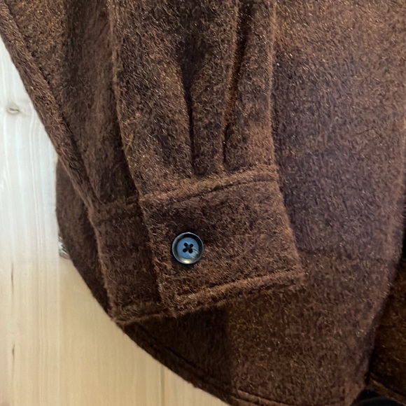 ALPINE DESIGN Women's Wayfarer Fleece Shirt Jacket. Chocolate Brown. Size XXL. - Picture 10 of 13